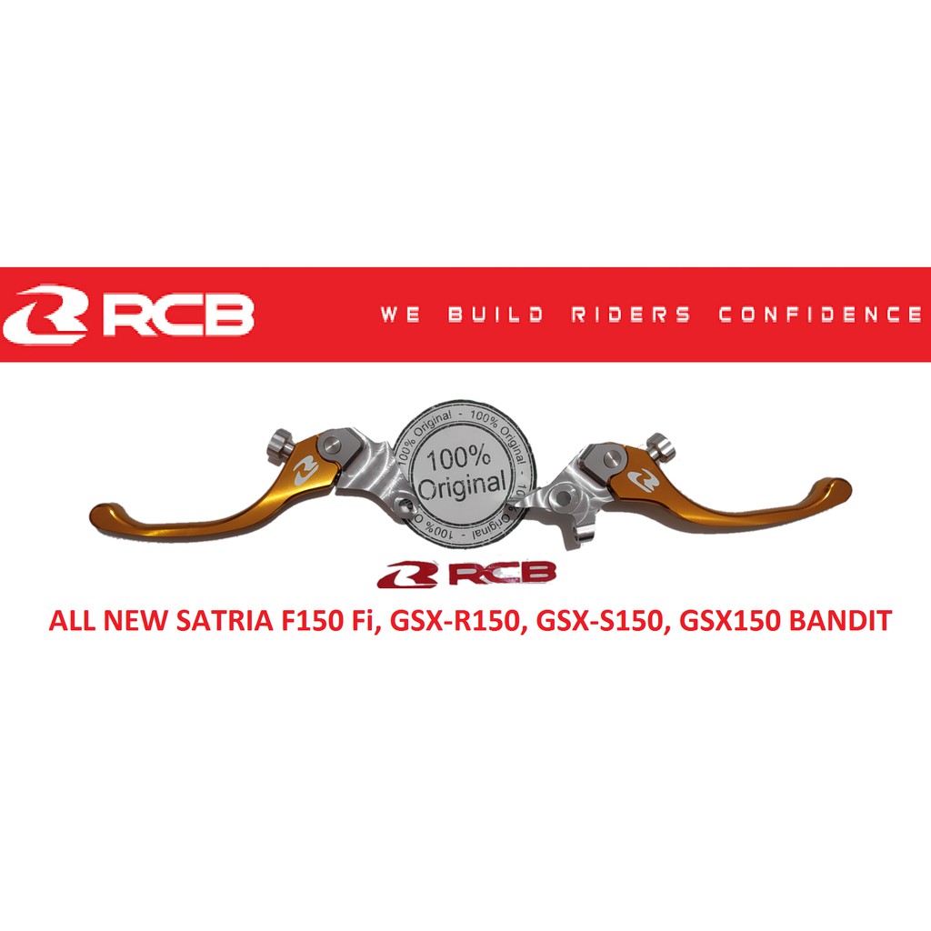 HANDEL HANDLE REM KOPLING SATRIA FU Fi GSX BANDIT S2 SERIES RCB GOLD