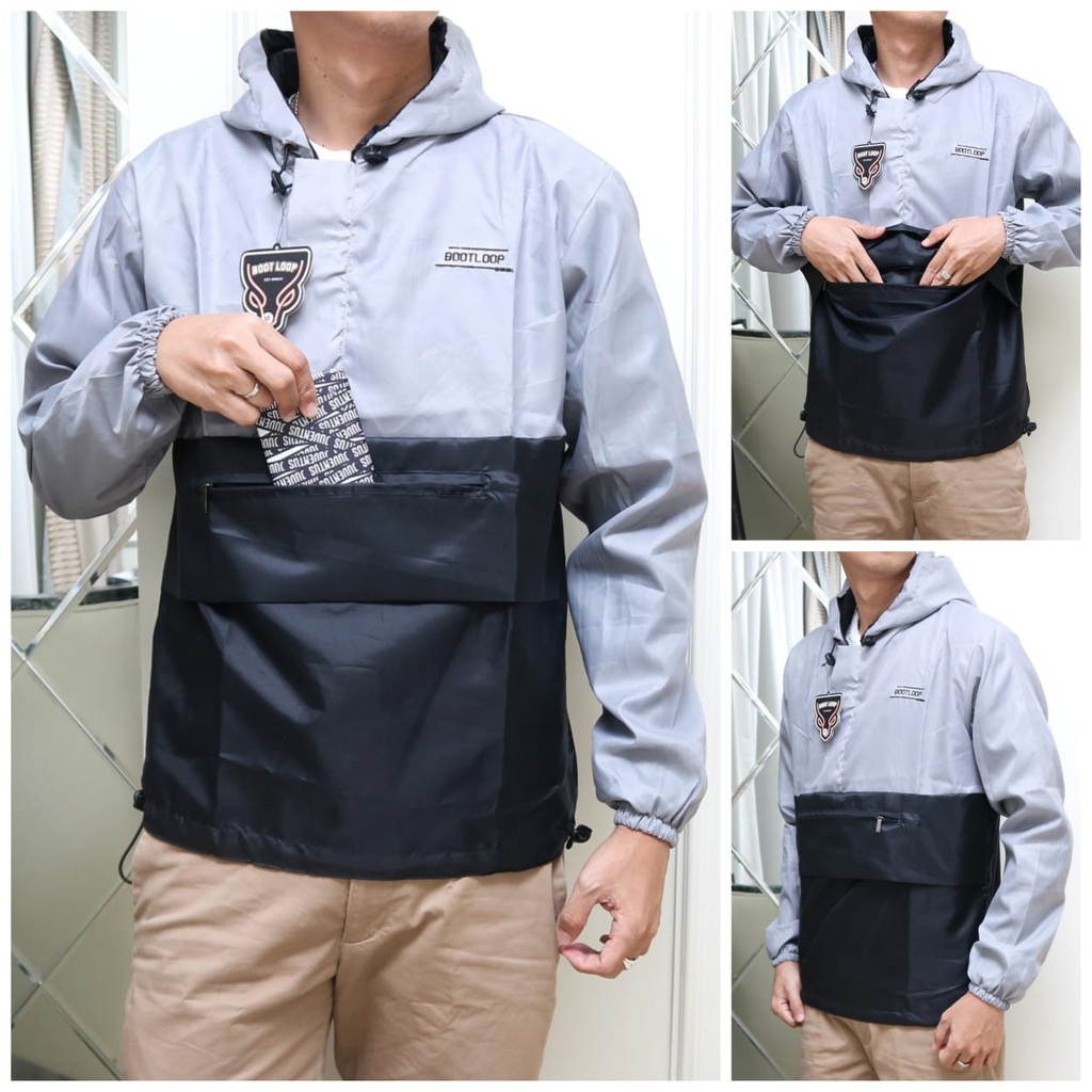 Jaket Cagoule Casual Pria Original / Jaket Parasut Pria Original