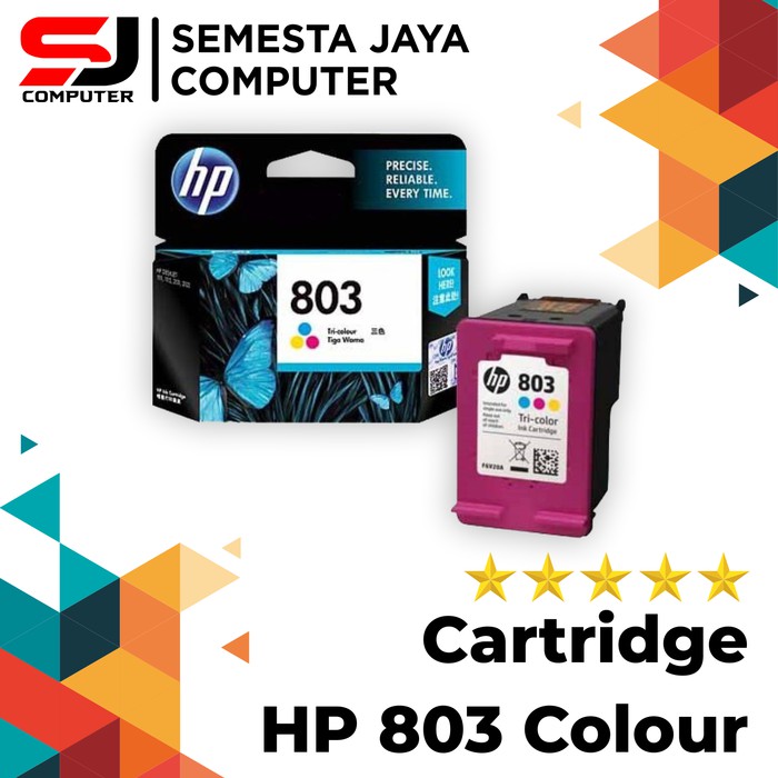 TINTA HP 803 3COLLOUR ORIGINAL INK CARTRIDGE