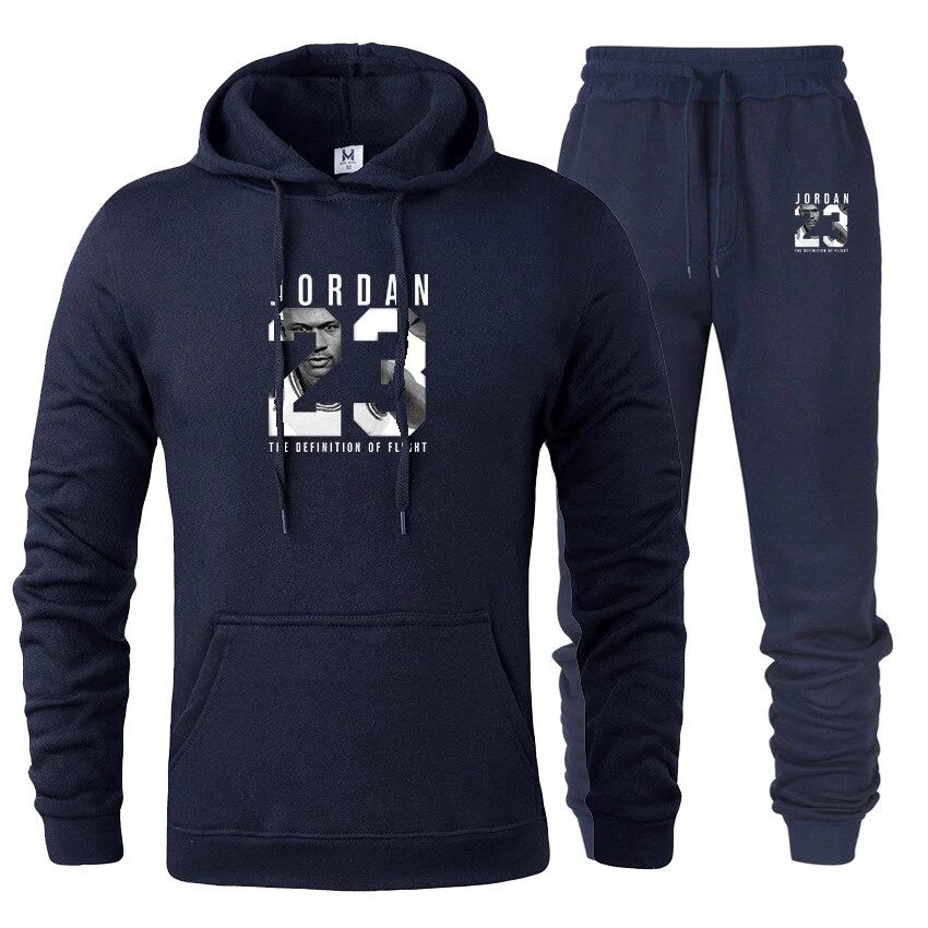 Setelan Celana Jogger &amp; Jumper Hoodie JORDAN23 II Set sweater Hoodie dan Celana Joger Panjang ( Pria &amp; Wanita )