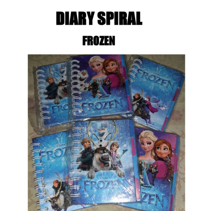 

DIARY FROZEN/DIARY SPIRAL/DIARY FANCY KECIL/DIARY/NOTEBOOK