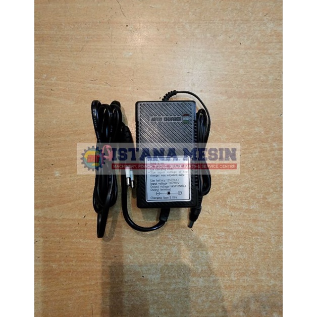 CHARGER ADAPTOR CAS BATERAI MESIN ASAP NYAMUK FOGGING MOTOYAMA BF 150