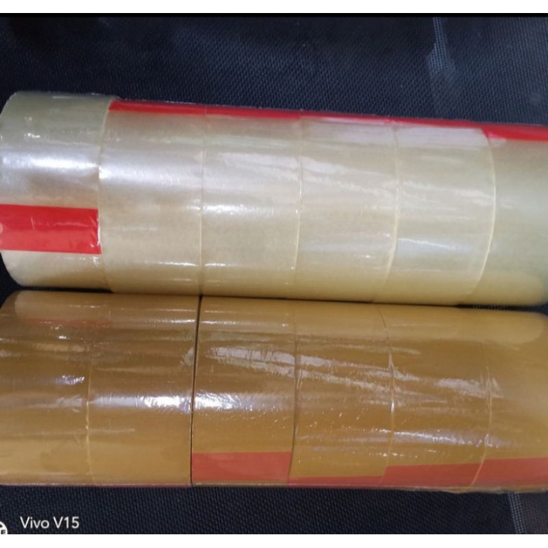 

LAKBAN BENING DAN COKLAT 2"x90yard (46mm x 90yard) SETARA DAIMARU