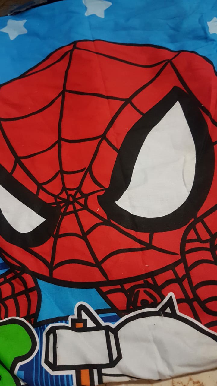 Kain Sprei Meteran Mv Marvel Superhero Star