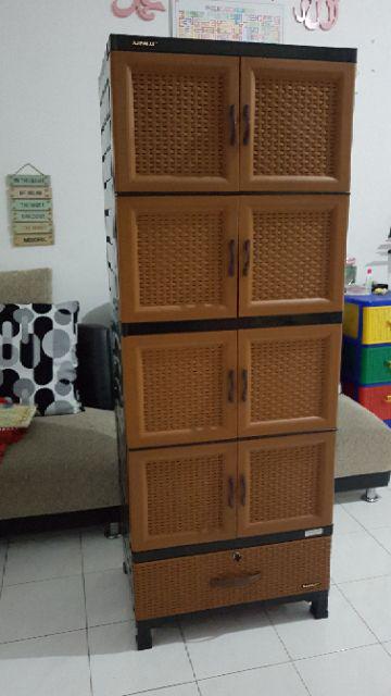 Lemari Plastik Napolly Rotan Series 1 Laci
