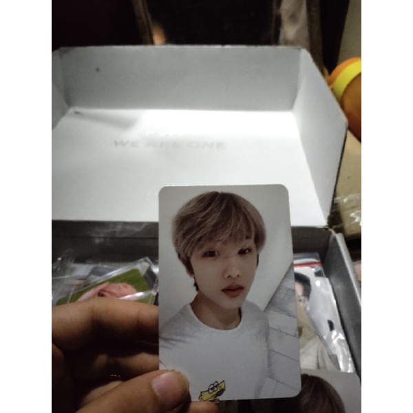 Photocard Jisung Cafe Album Hot Sauce/7 Cafe/Pc Jisung HS/Sharing Album Hot Sauce Cafe Jeno Mumo