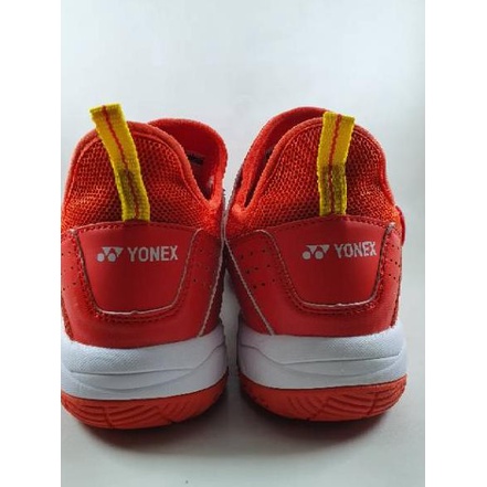 Keluaran Terbaru Sepatu Badminton Yonex Power Cushion BOA 88D All England Red Orange o17➝