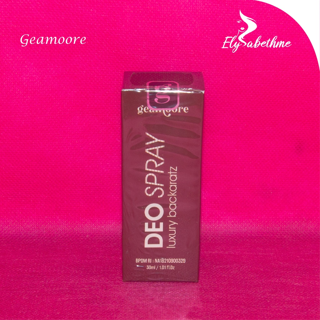 ✿ELYSABETHME✿ Geamoore DEODORANT spray tawas penghilang bau badan deo biang keringat bau  badan ketiak