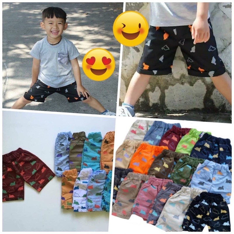 CELANA PENDEK ANAK JAPAN DRILL