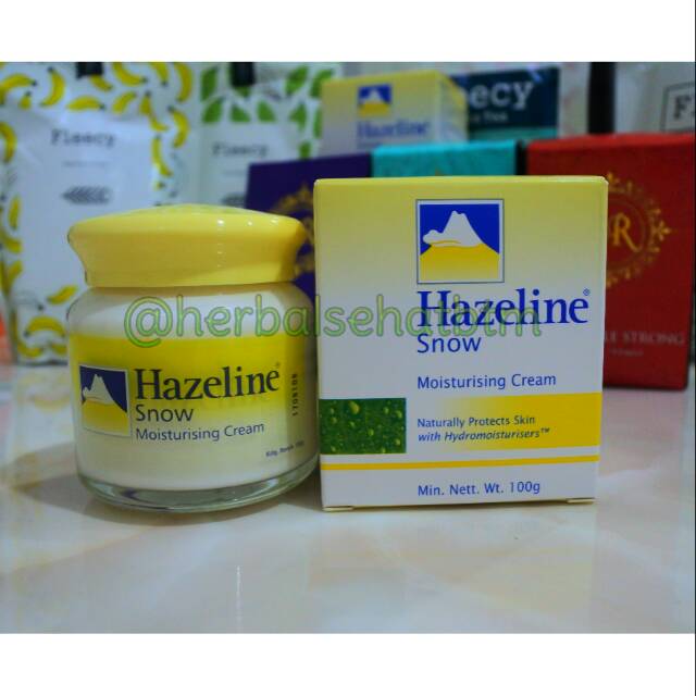HAZELINE SNOW WHITENINGG ORIGINAL 100gr / WHITENING / PEMUTIH / CREAM WAJAH / MURAH / PELEMBAB