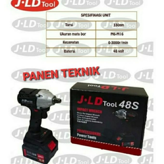 JLD 48S CORDLESS IMPACT WRENCH BRUSHLESS