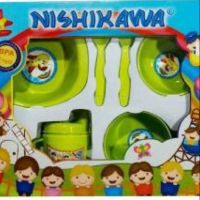 FIDDINGSET NISHIKAWA/PERALATAN MAKAN BAYI