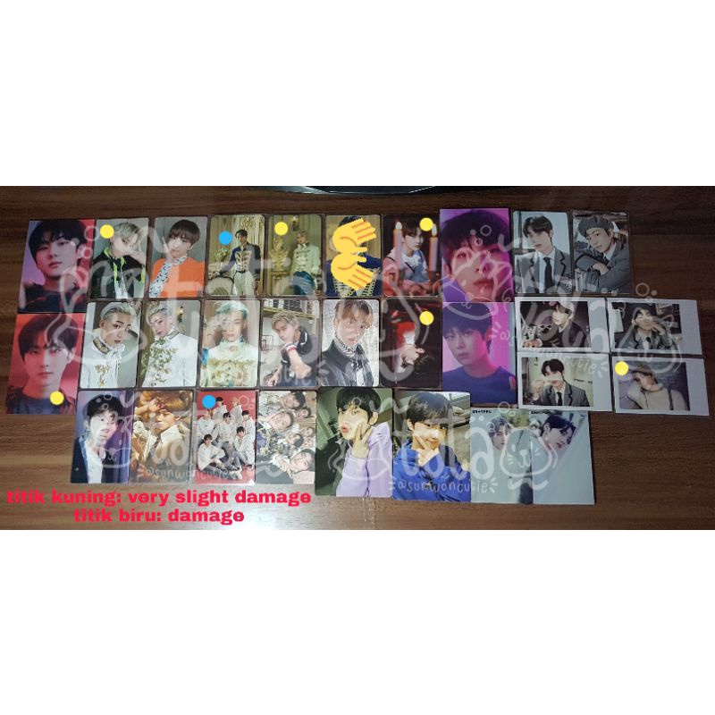 Photocard PC ENHYPEN Sunoo Jungwon Album Border Carnival BDC UP Hype Down Ver Ready Stock Official M