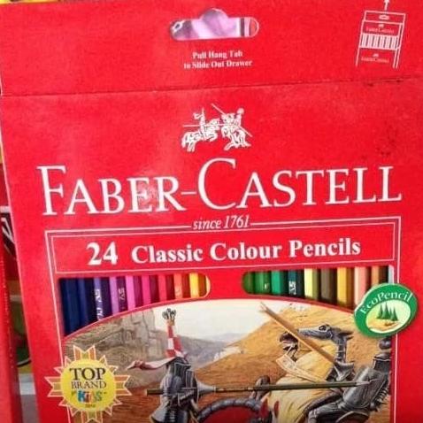 

Pensil Warna Faber Castle 24 Warna Kualitas Premium