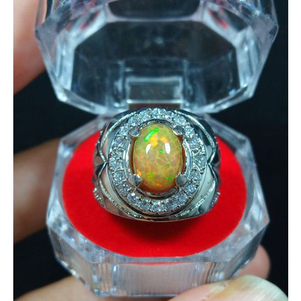 [COD] BATU KALIMAYA TEH HONEY COMB KEMBANG JARONG FULL MULTOCOLOR