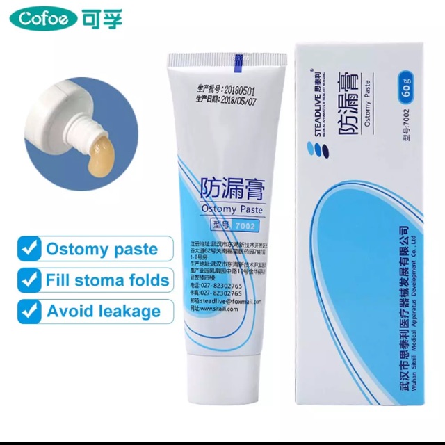 Pasta Colostomy Bag / Lem Colostomy untuk rembesan kantong