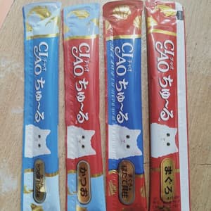 Cemilan Kucing Murah Ciao Churu 14gr Tuna Mix Chu Ru Liquid Snack 1pc