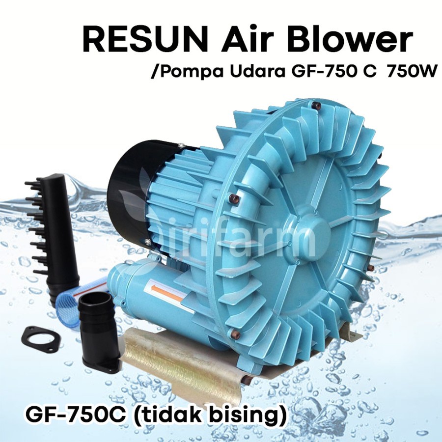 Aquarium Resun Air Blower / Pompa Udara Resun GF-750C 750W