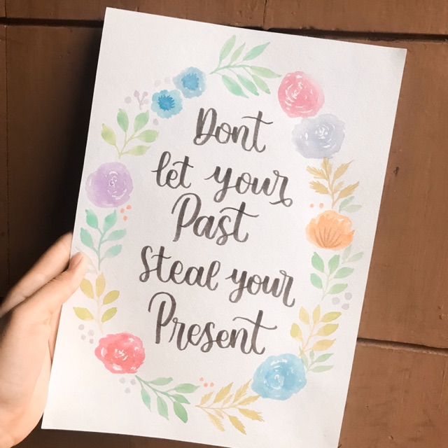 

CUSTOM LETTERING hadiah ulang tahun