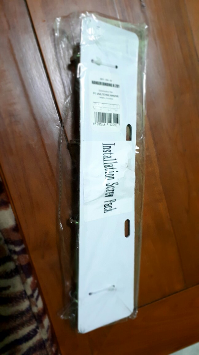 Kenmaster Hanger Plat 4 Gaet Jy201 - Hooks Besi Gantungan Multifungsi