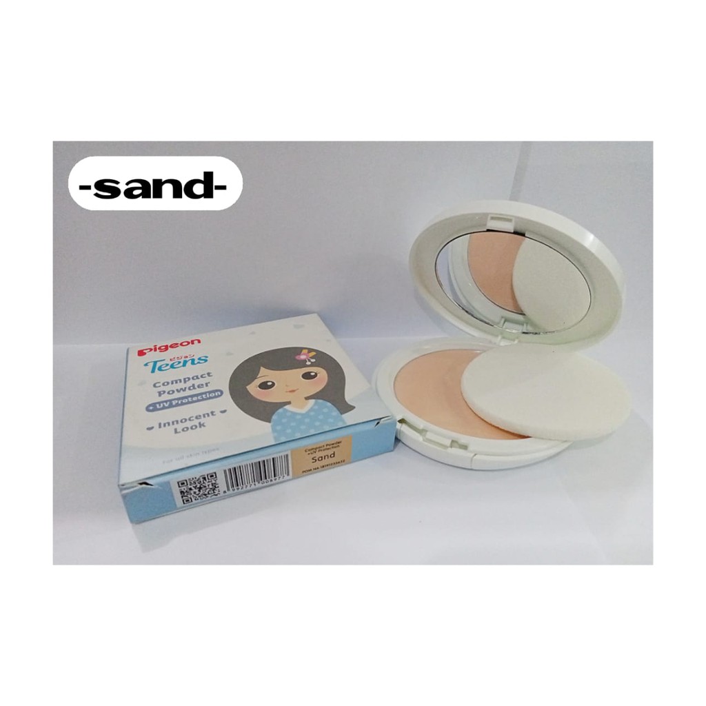 PIGEON TEENS COMPACT POWDER UV PROTECTION 14 Gr @MJ (KEMASAN BIRU)