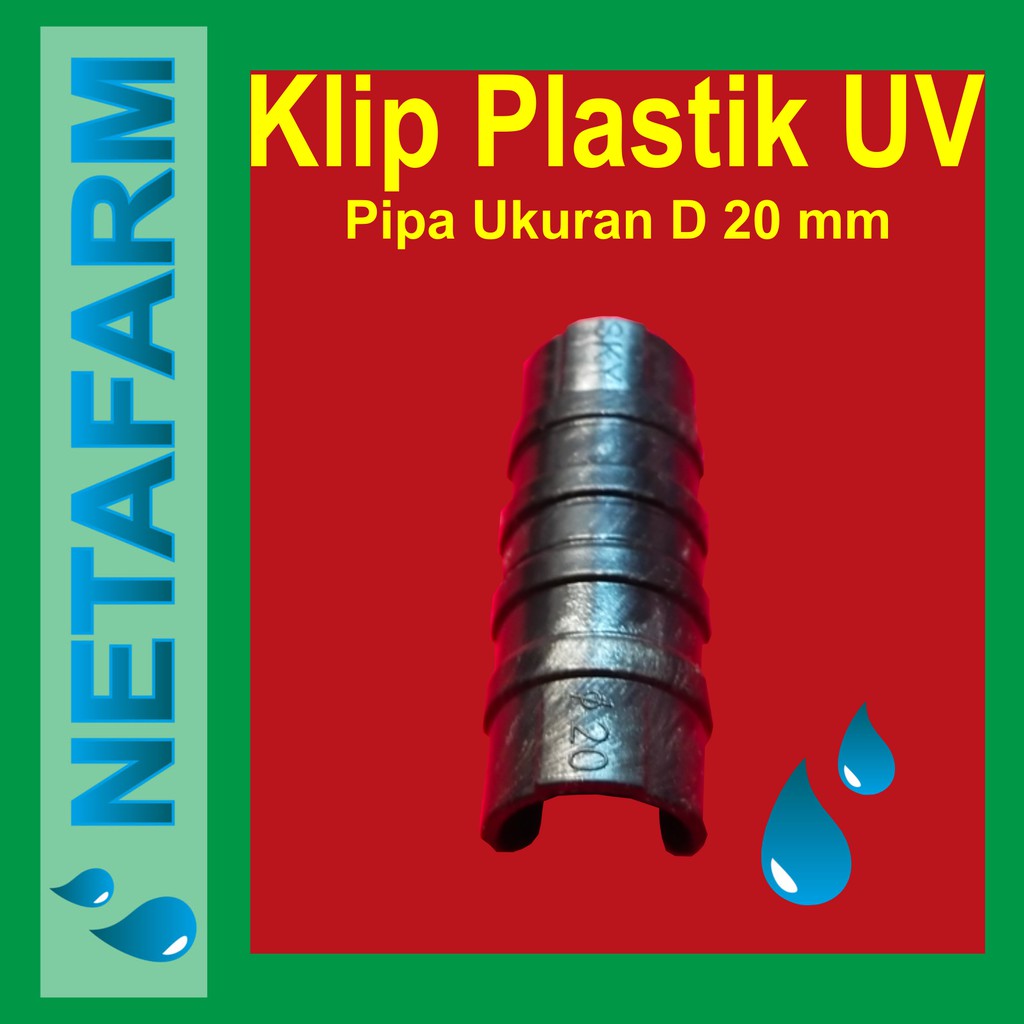 Klip Plastik UV / Klip Insectnet Paranet D20 ( 1pcs )