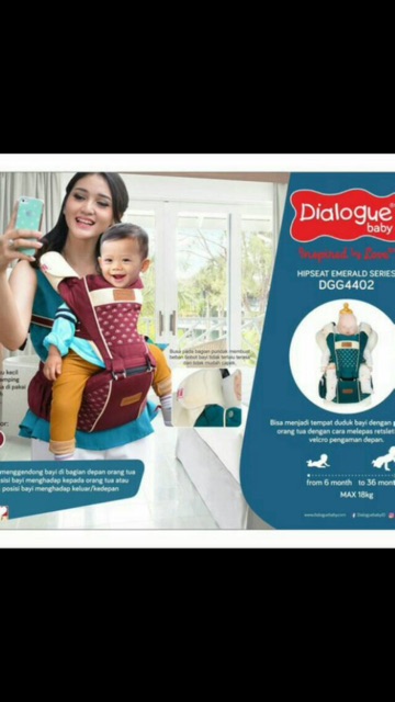 Dialogue DGG4402 Gendongan Hipseat Emerald series