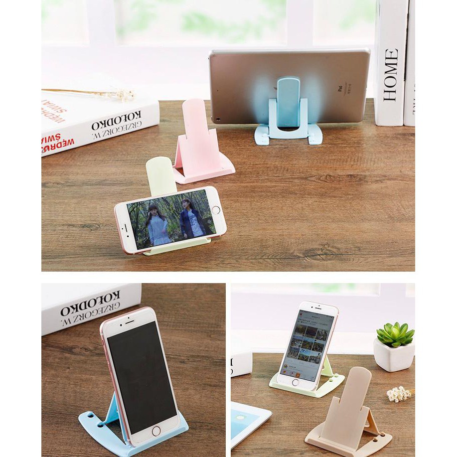 Holder HP Lipat Jenis Dudukan Ponsel Stand Handphone Penyangga HP Lipat Sandaran