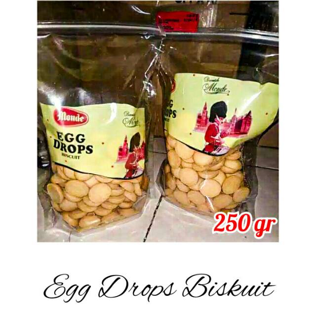 

Egg Drops Biskuit Kue Kering | Snack Kiloan Murah Cemilan Murah Original Enak Makanan Ringan / 250gr