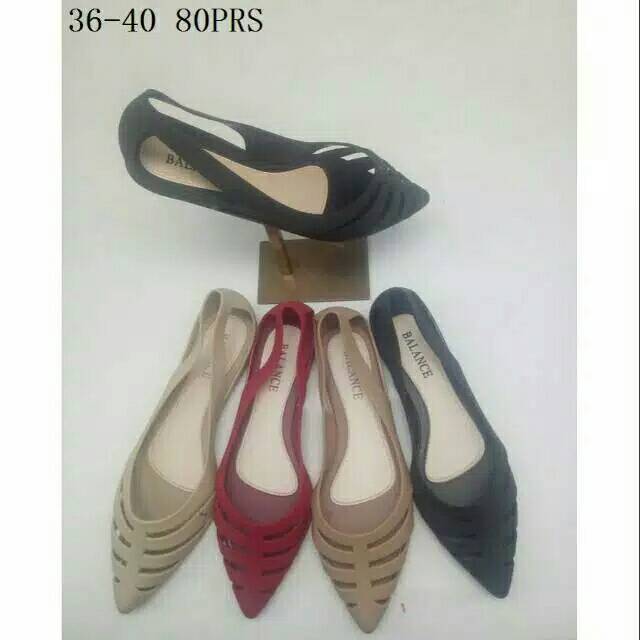 Flat Jelly Lancip Balance Garis