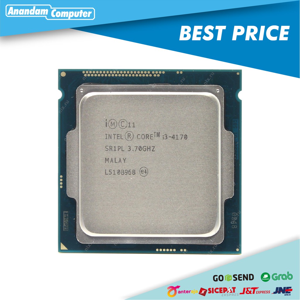 Intel Core i3 4170 Tray - 2 Cores 4 Threads up to 3.70 GHz