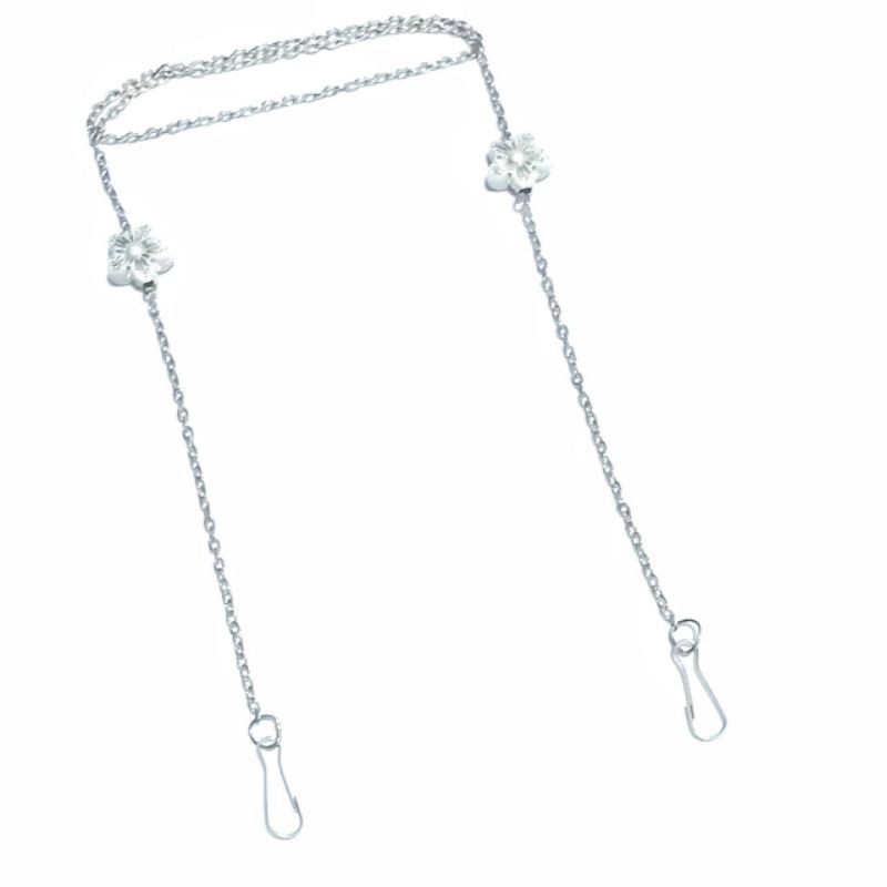Kalung Gantungan Masker Strap Hanging Mask Korean Flower Charm Series Korea Bunga Rantai Multifungsi