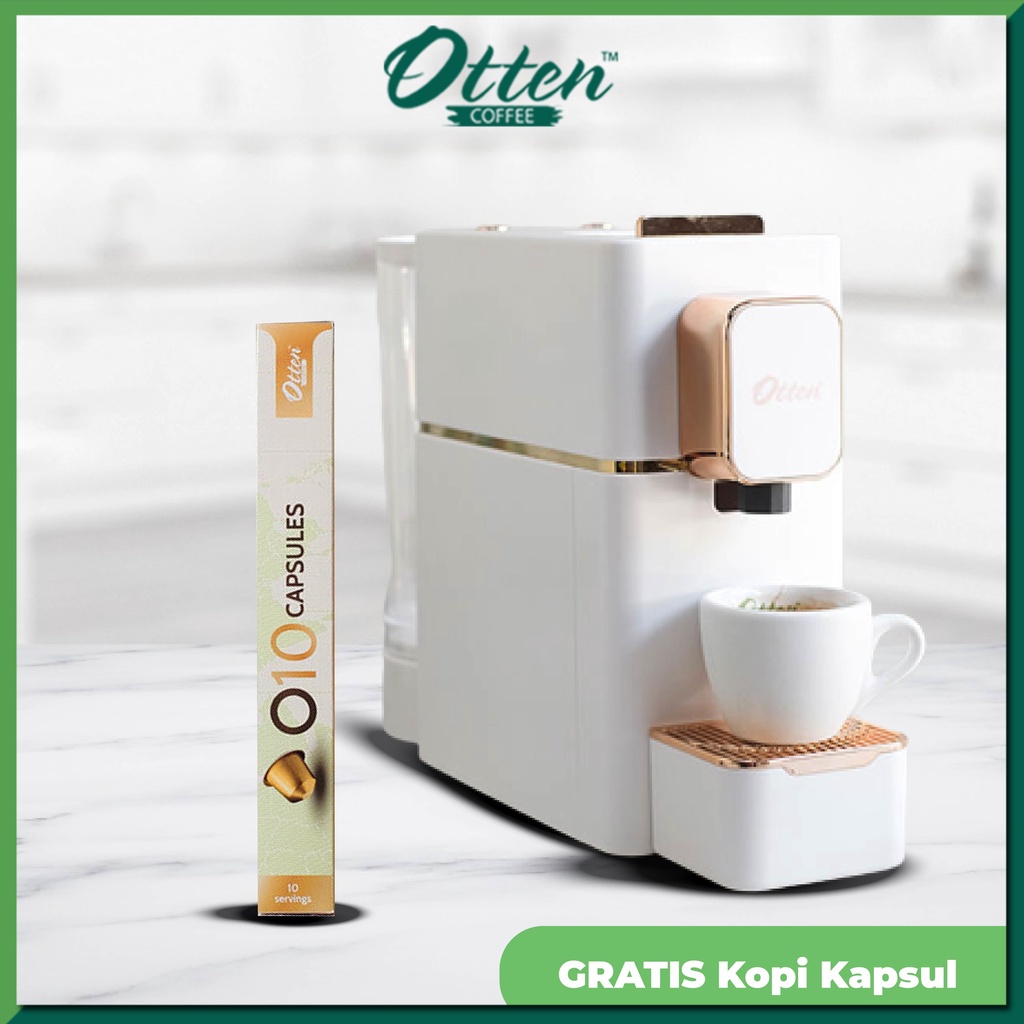 Jual Otten O10 Veloce Capsule Coffee Machine Mesin Kopi Kapsul (Pearl