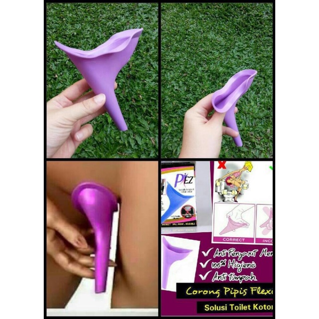 Corong pipis piez pez travel urinal alat bantu pipis