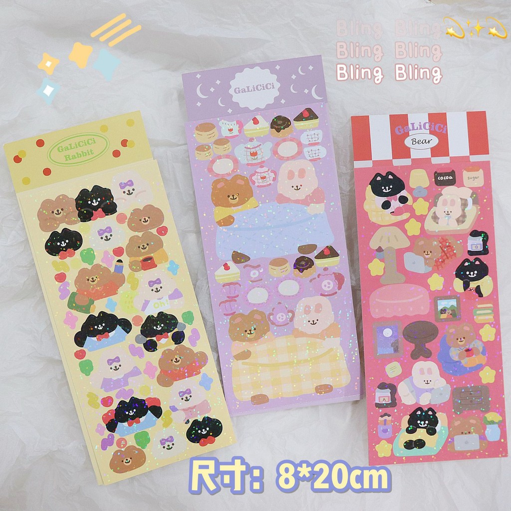 

Stiker Beruang Bear Korean Style