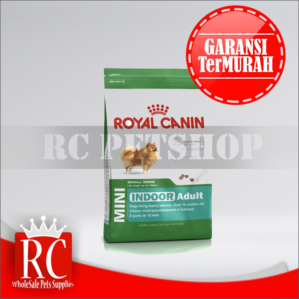 Makanan Anjing Royal Canin Indoor Life Adult 1.5 Kg