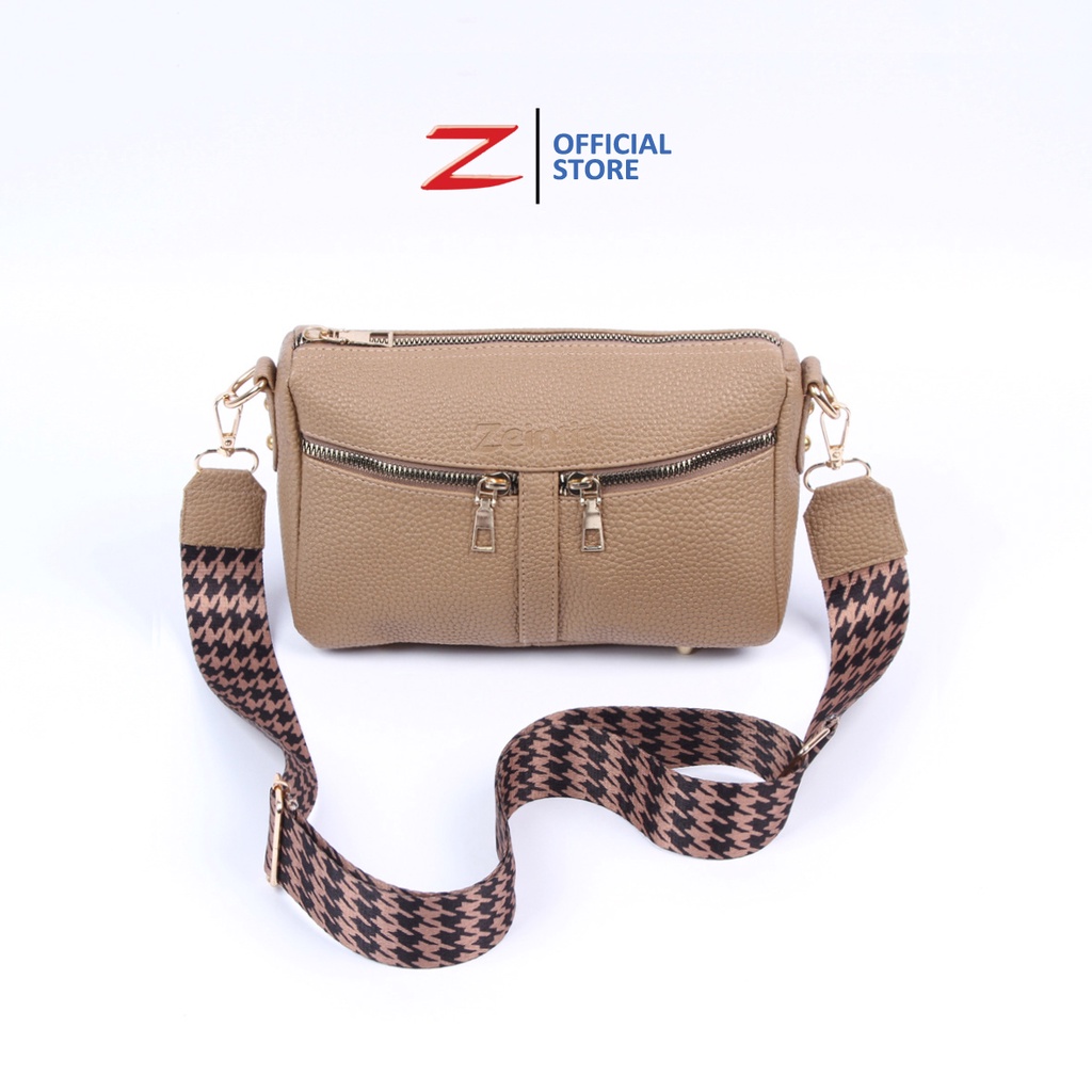 Zeintin - Tas Selempang Wanita Tas Pesta Wanita Slempang Simple Kasual kerja Material Sintetis Premium Zeintin ZR