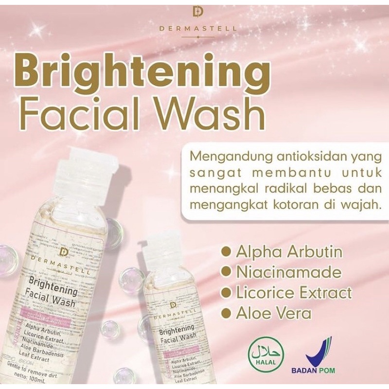Brightening Facial Wash DERMASTEL ‼️