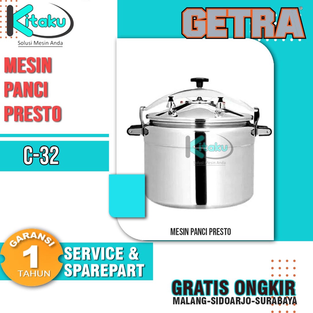 Commercial Cooker-Panci Presto Getra C-32