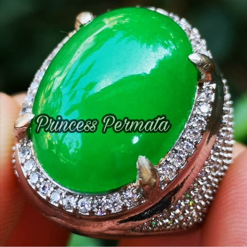 Natural Giok Jade Burma Kualitas Super