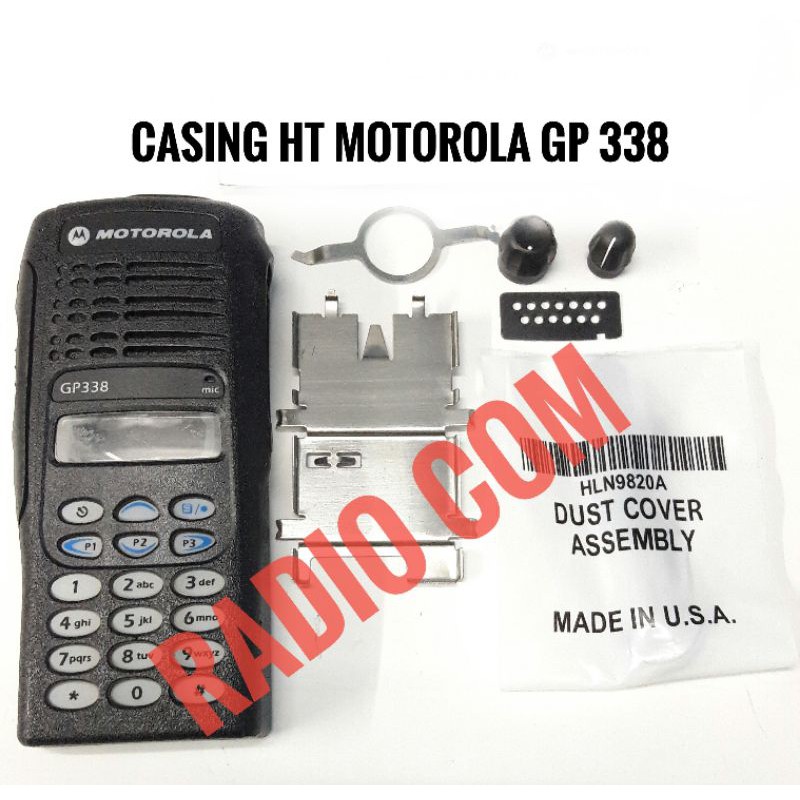 CASING HT MOTOROLA GP 338  FULLSET CASING MOTOROLA GP338 MURAH