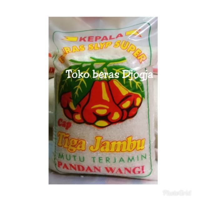 

Beras cap Tiga jambu 5kg