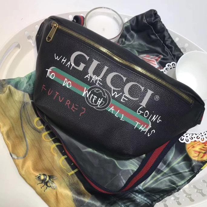 Kualitas Terbaik Tas selempang/pinggang Gucci pria/wanita Import BARANG BAGUS