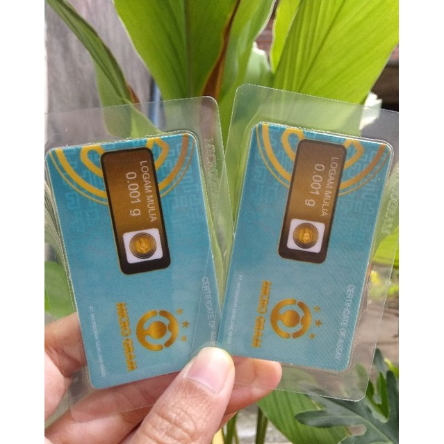 microgram 0,001 gr emas asli 24 karat bisa tukar antam
