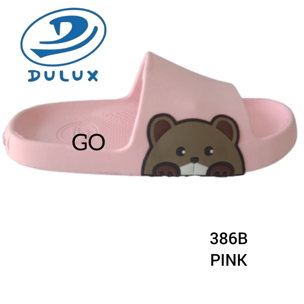 gof DULUX 386B Sandal Kokop karet Jelly wanita motif Kelinci Size 36--40