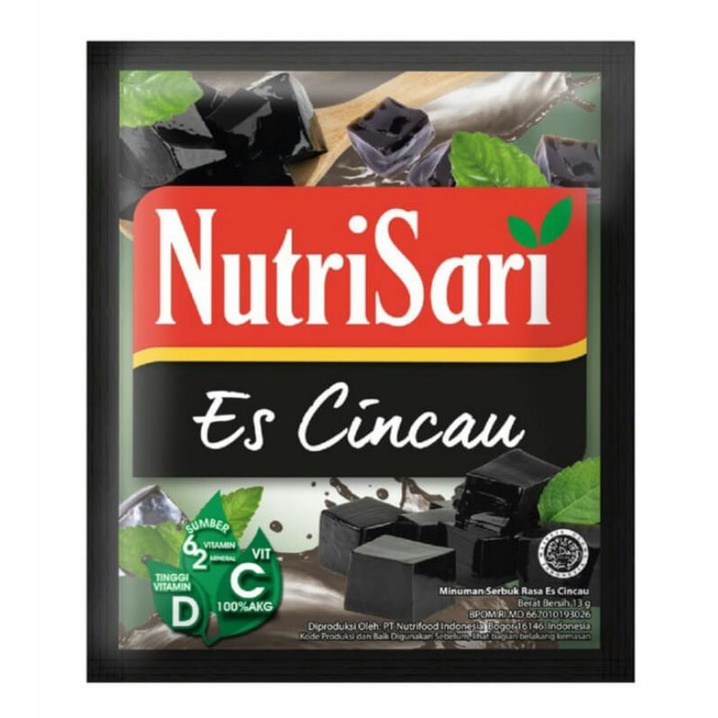 

Nutrisari Es Cincau - Minuman Buah Vit C 10's