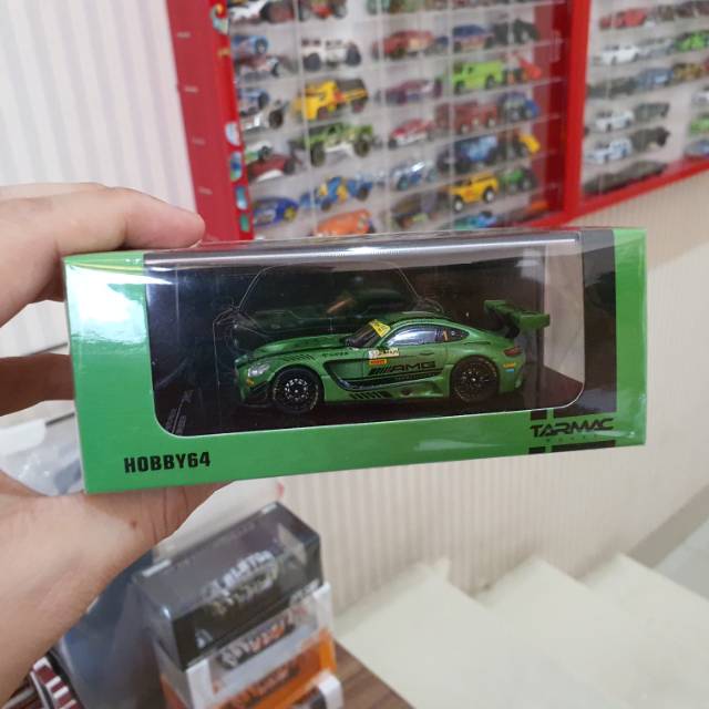 Diecast tarmac works mercedes AMG GT3 GT 3 green