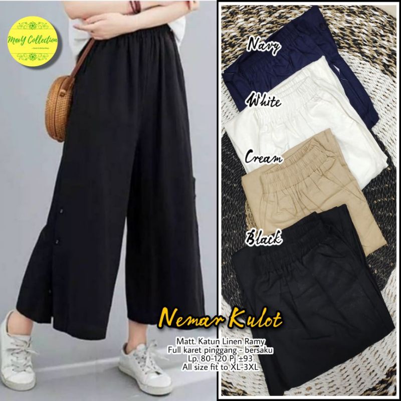 Nimar Kulot / Katun Series / Full Karet Pinggang