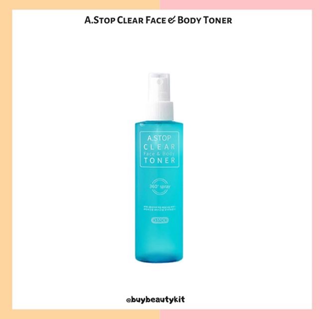 A.stop Clear Face & Body Toner