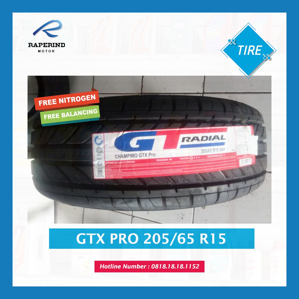 GTX PRO 205/65 R15 - Ban GT Radial